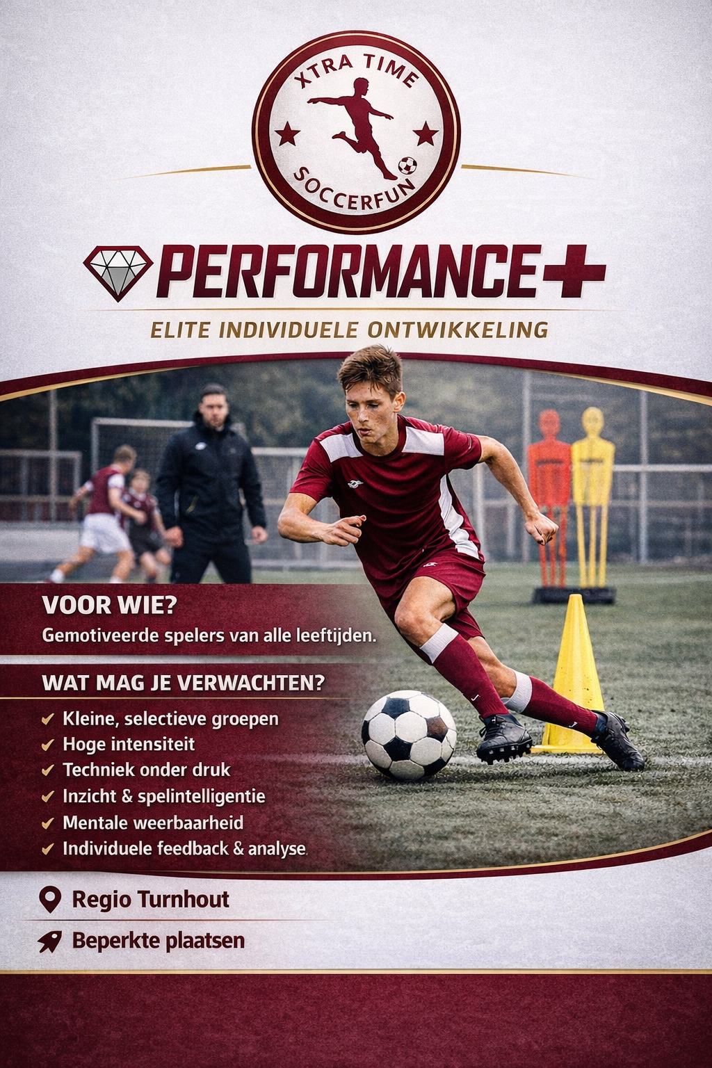 Persoonlijke Performance+ voetbaltraining